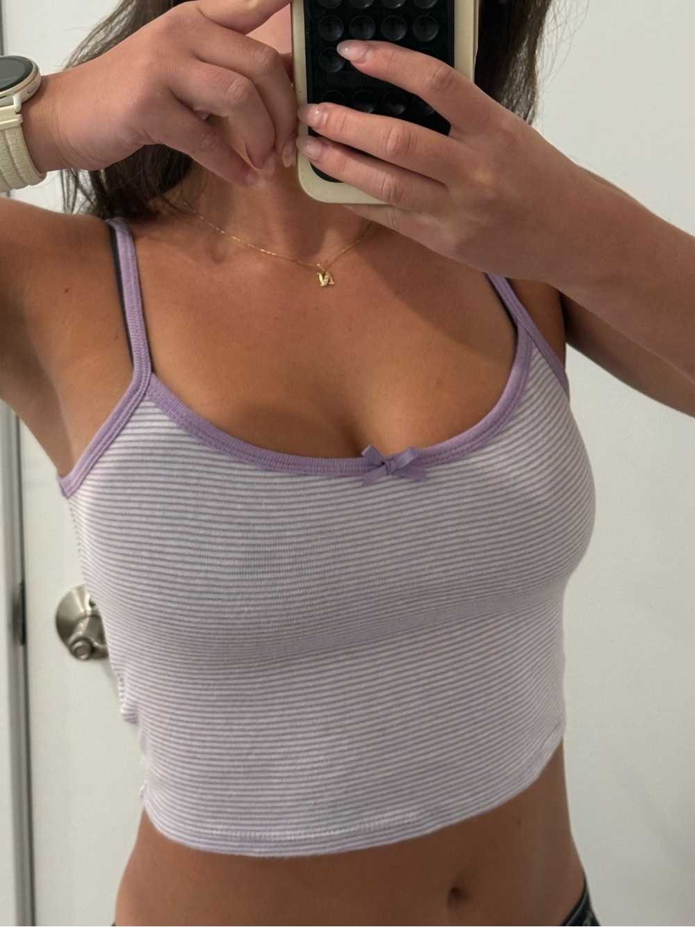 Brandy Melville stripped tank top